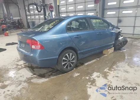 2008 Honda Civic Lx z USA, uszkodzony, nr VIN 1HGFA16578L013503
